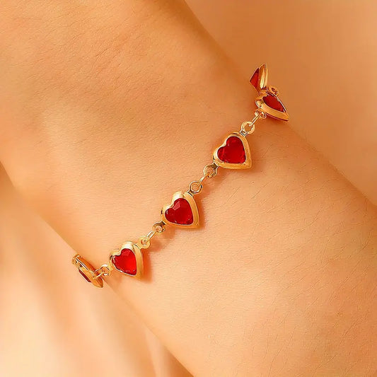 Ophelyra Garnetelle Armband | Gold