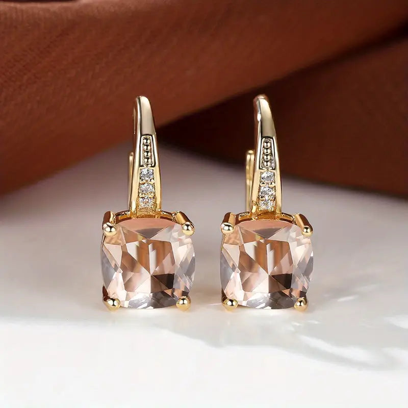 Mystic Stein Creolen | Gold