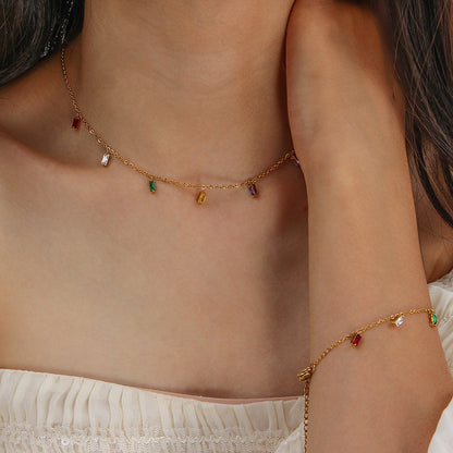 Josephine Gemstone Halskette