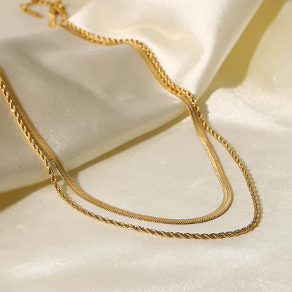 Juliana Solvia Halskette | Gold