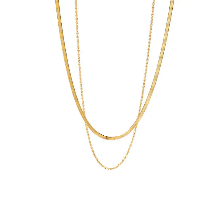 Juliana Solvia Halskette | Gold