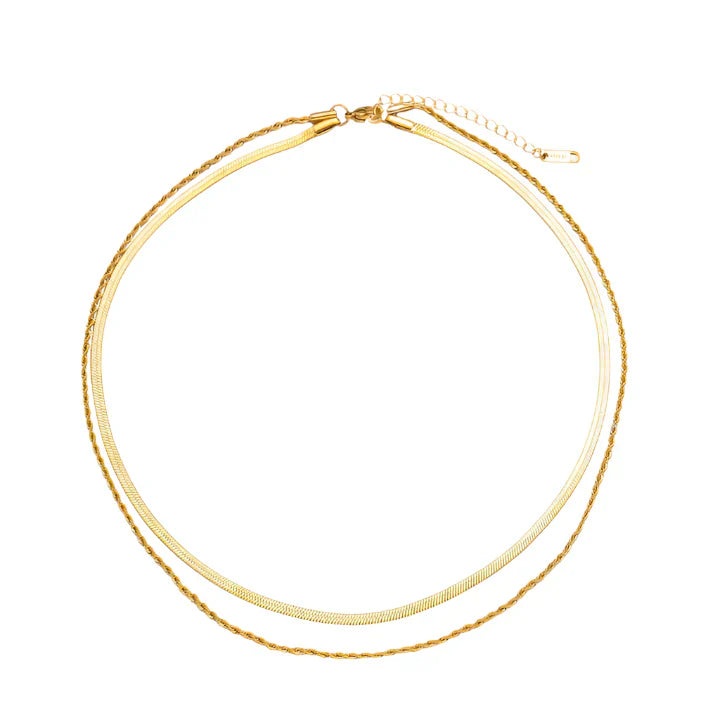 Juliana Solvia Halskette | Gold
