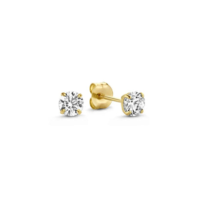 Dara Brillane Stein Ohrringe Set | Gold